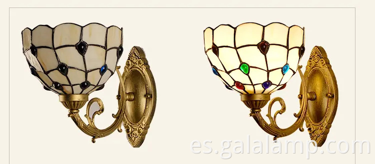 Elegantes luces de pared LED de estilo europeo para salas de estar